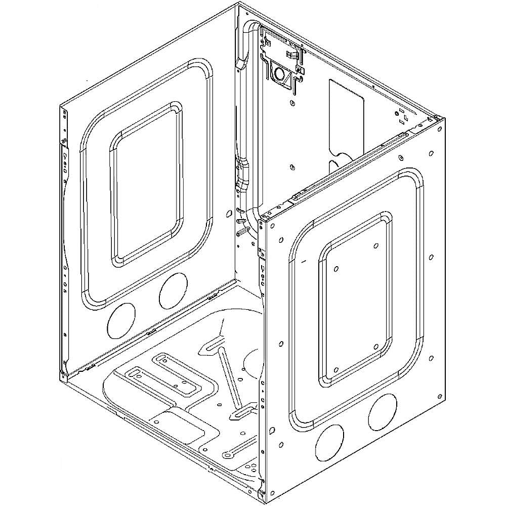 W10824896 Whirlpool Rear Panel