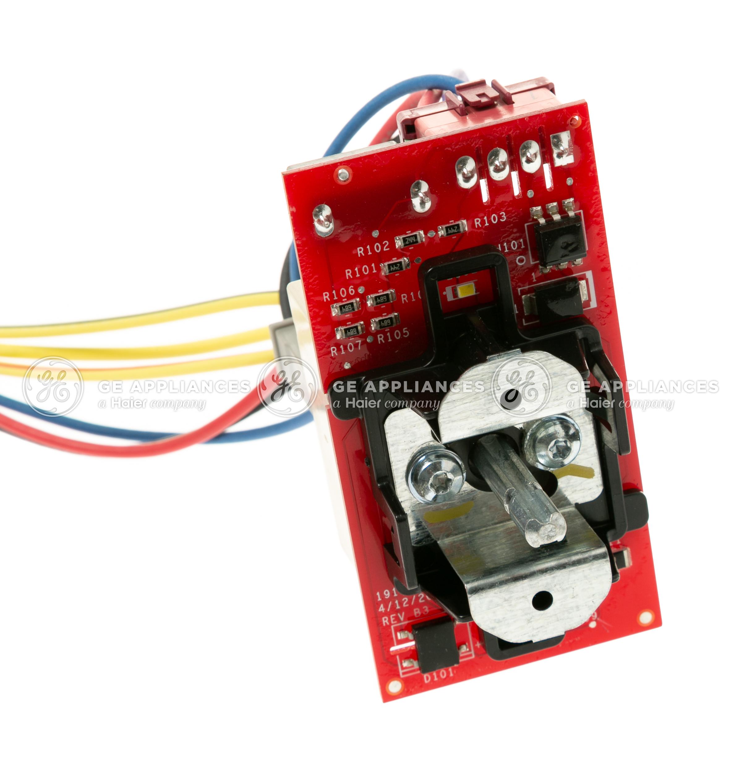 GE OEM WB24X31698 Range Switch Assembly - Image 2