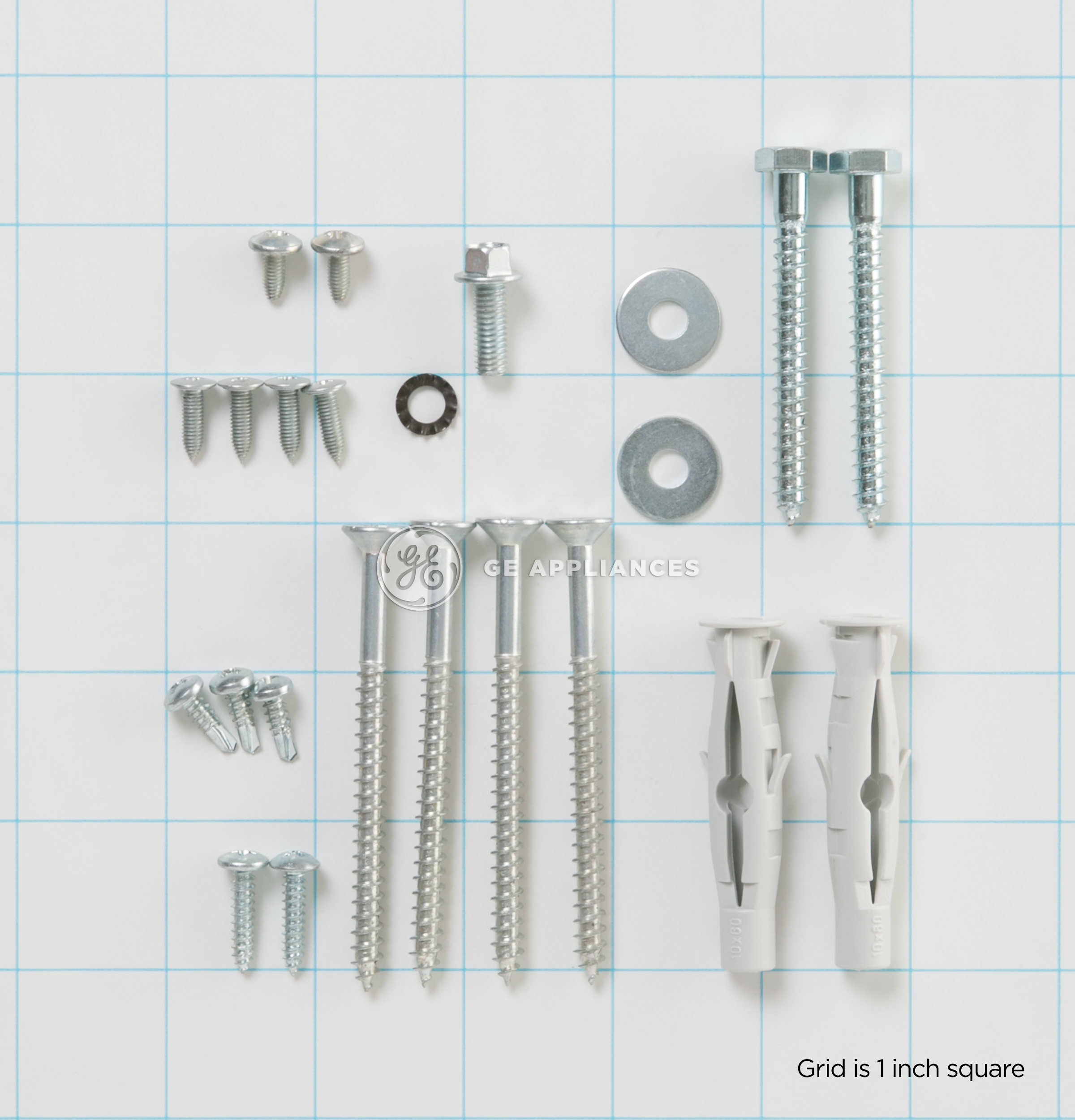 WB01X10313 GE Range Hood Installation Hardware - Image 2