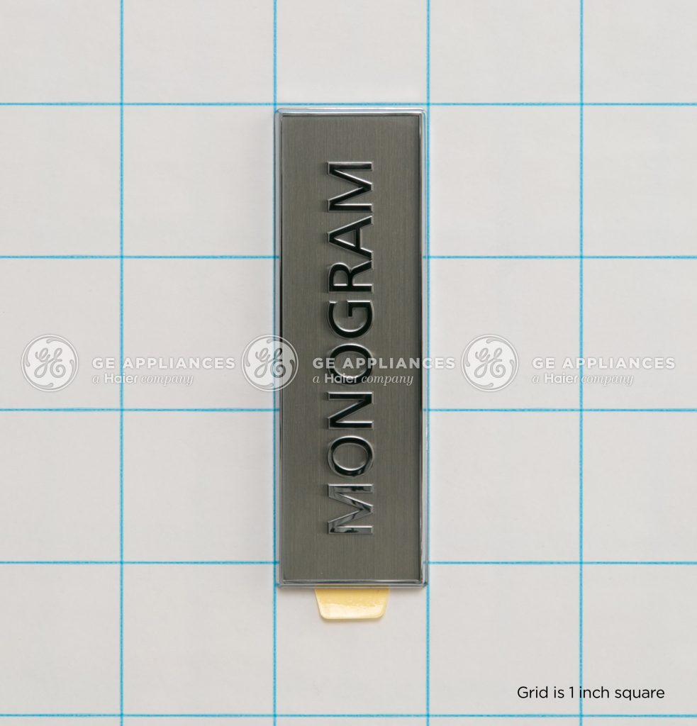 WR04X24243 GE Refrigerator Small Monogram Badge