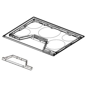 DG94-01477A Samsung Assembly Top Plate 30" NZ9300K