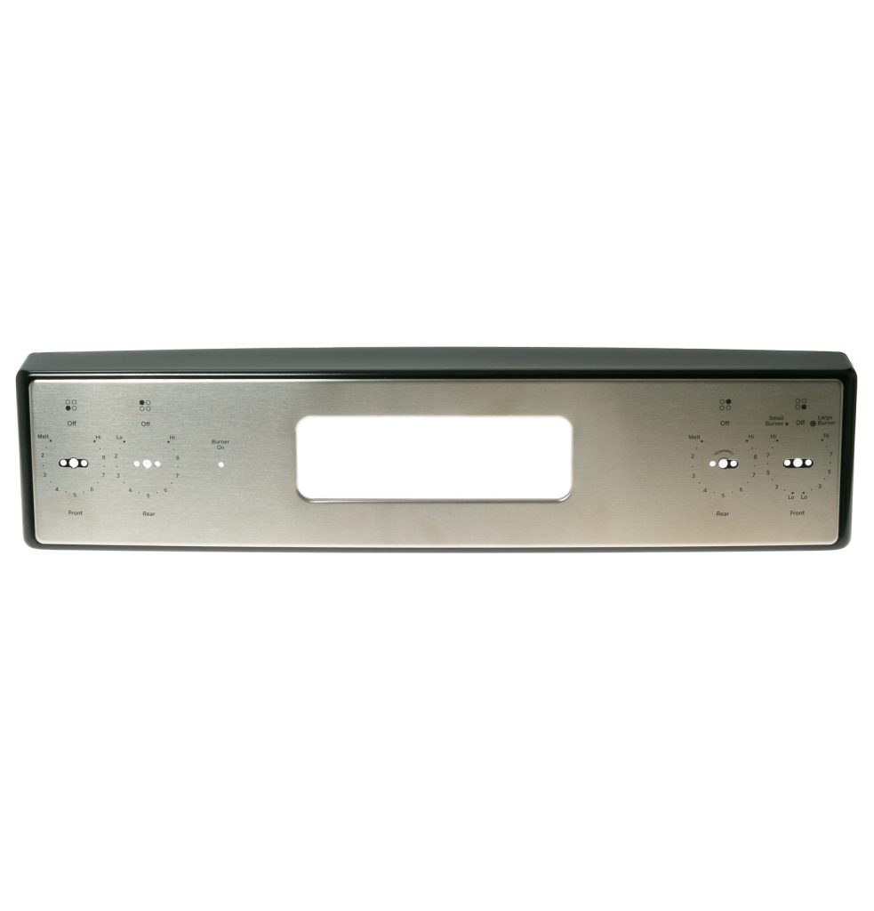 WB07X31262 GE Range Control Panel Trim and Bracket