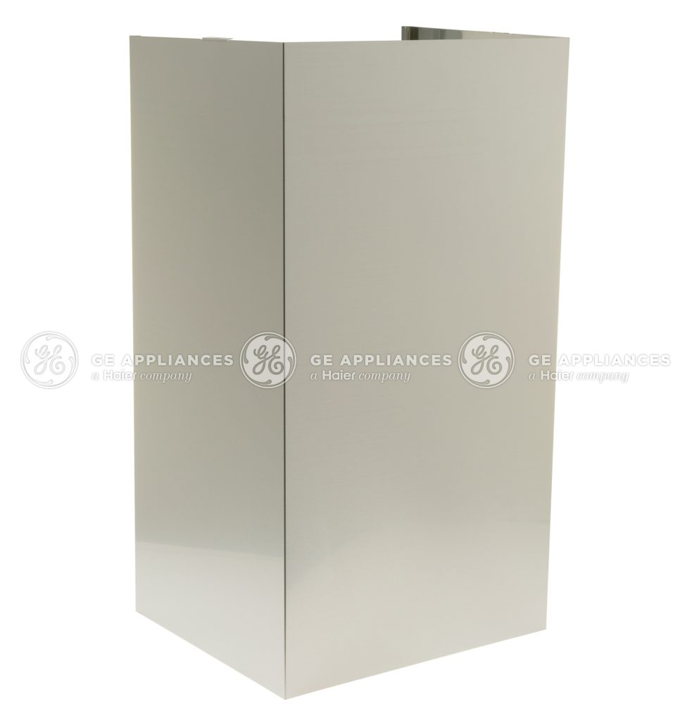 WB34X33267 GE Range Hood Lower Duct Cover Stainless Steel