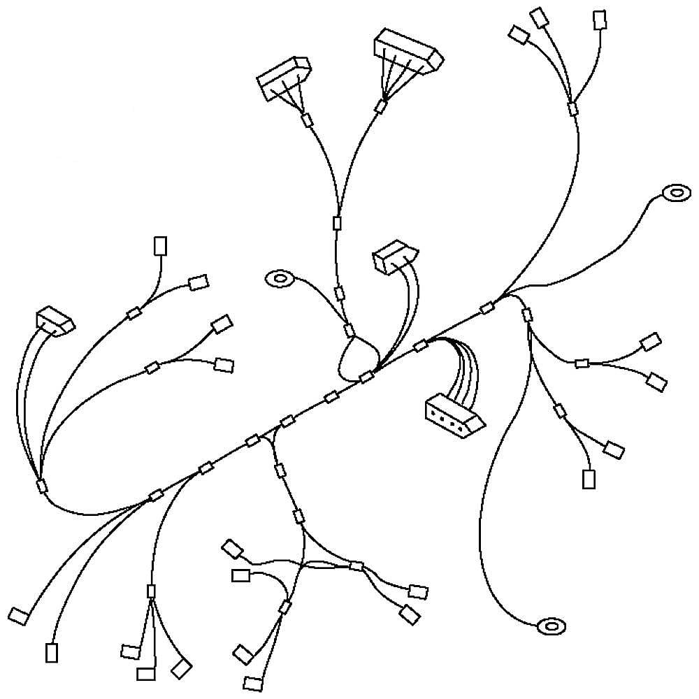 W10706041 Whirlpool Wire Harness