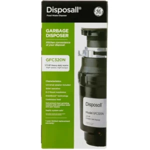 1 of GFC320N GE Disposer 1/3HP Continuous Feed Disposer OEM Replacement, NEW FAST SHIP Fits Many Appliance Models