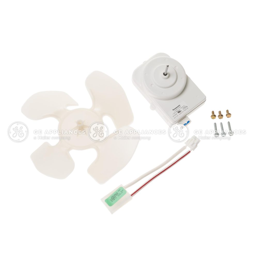 WR60X10217 GE Refrigerator Motor and Mounting Plate Assembly