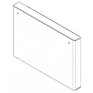WR78X37410 GE Refrigerator Freezer Drawer Front White