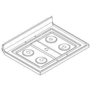 1 of W10457321 COOKTOP