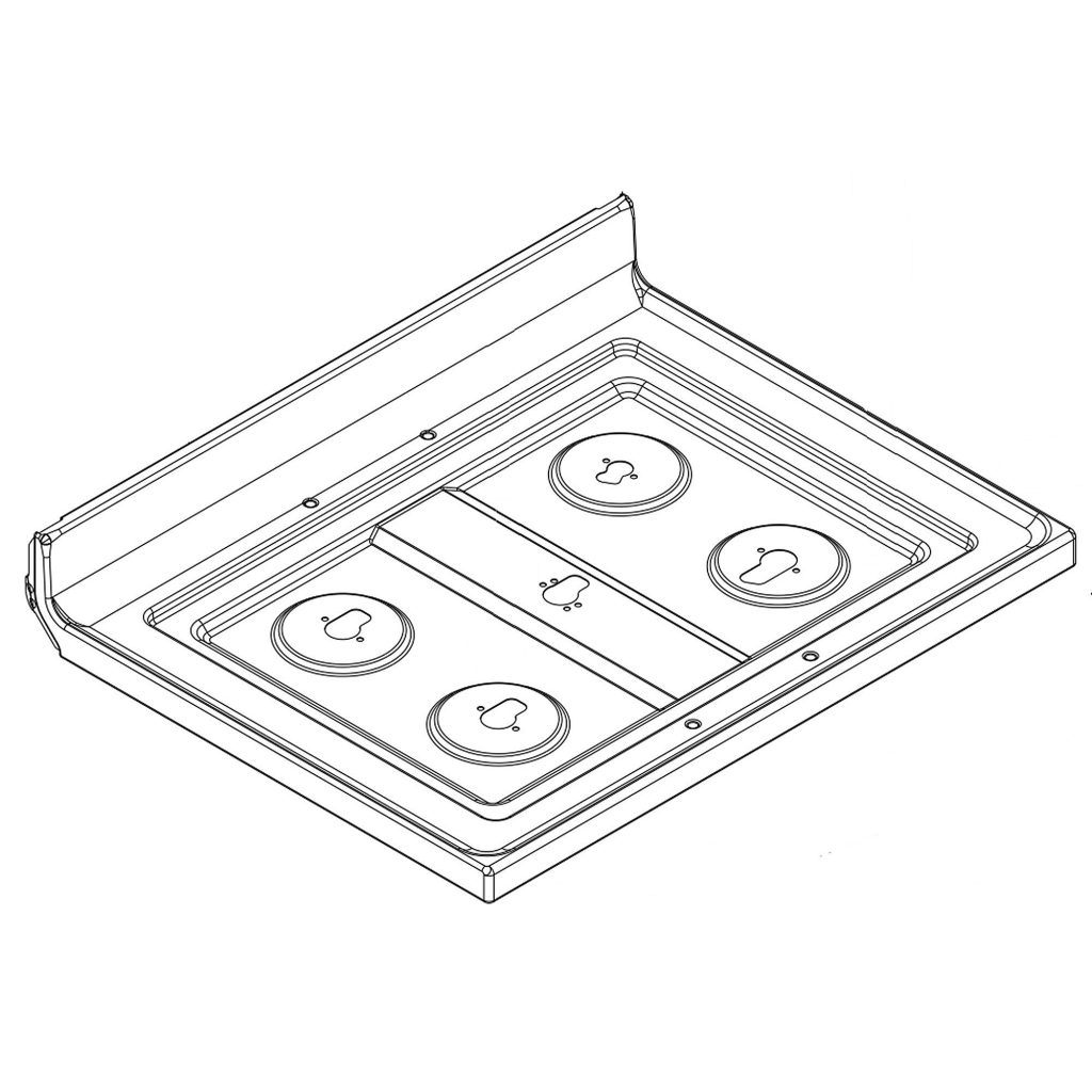 1 of W10457322 COOKTOP