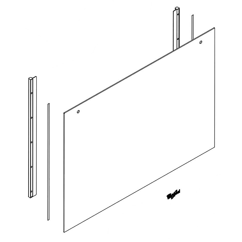 RELIABLE W10677248 Glass-Door OEM Fast Ship USA Stock Tested Perfect Fit