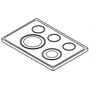 1 of W10884395 COOKTOP