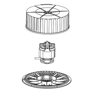 RELIABLE W11100651 Blower-Fan OEM Fast Ship USA Stock Tested Perfect Fit