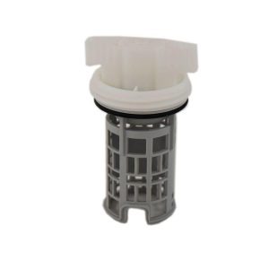 1 of DC97-16991B Samsung Washer Drum Drain Pump Filter Assembly OEM Replacement, NEW FAST SHIP Fits Many Appliance Models