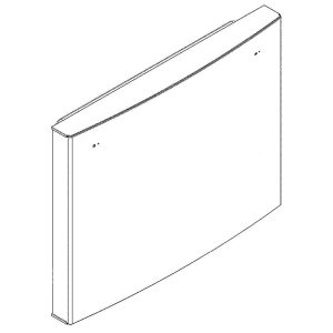 WR78X25615 GE Refrigerator Door Foam Assembly