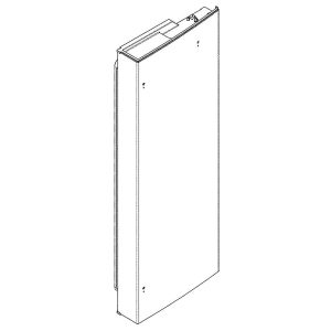 WR78X30118 GE Refrigerator Stainless Steel Door Assembly