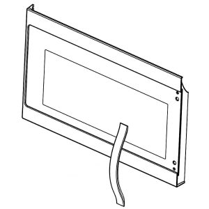 W11117581 Whirlpool Microwave Outer Door