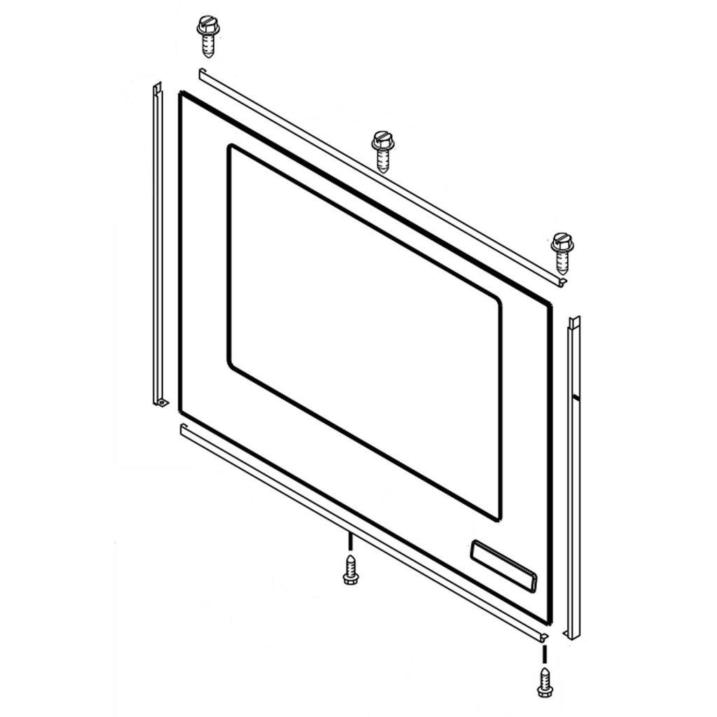 1 of WPW10541892 GLASS-DOOR