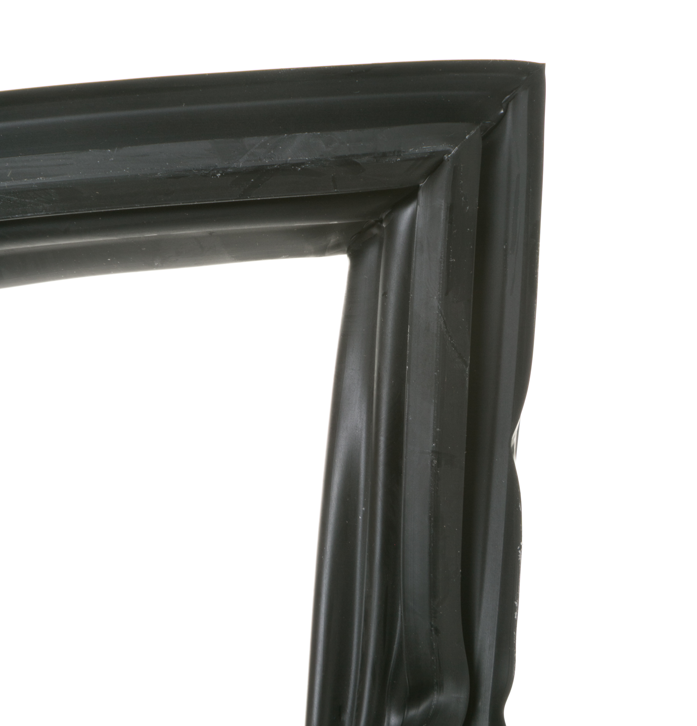 WR24X10090 GE Refrigerator Black LTM Door Gasket - Image 3