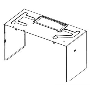 W10883282 Whirlpool Microwave Cover Assembly