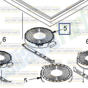 RELIABLE W10823710 Elmnt-Surf OEM Fast Ship USA Stock Tested Perfect Fit