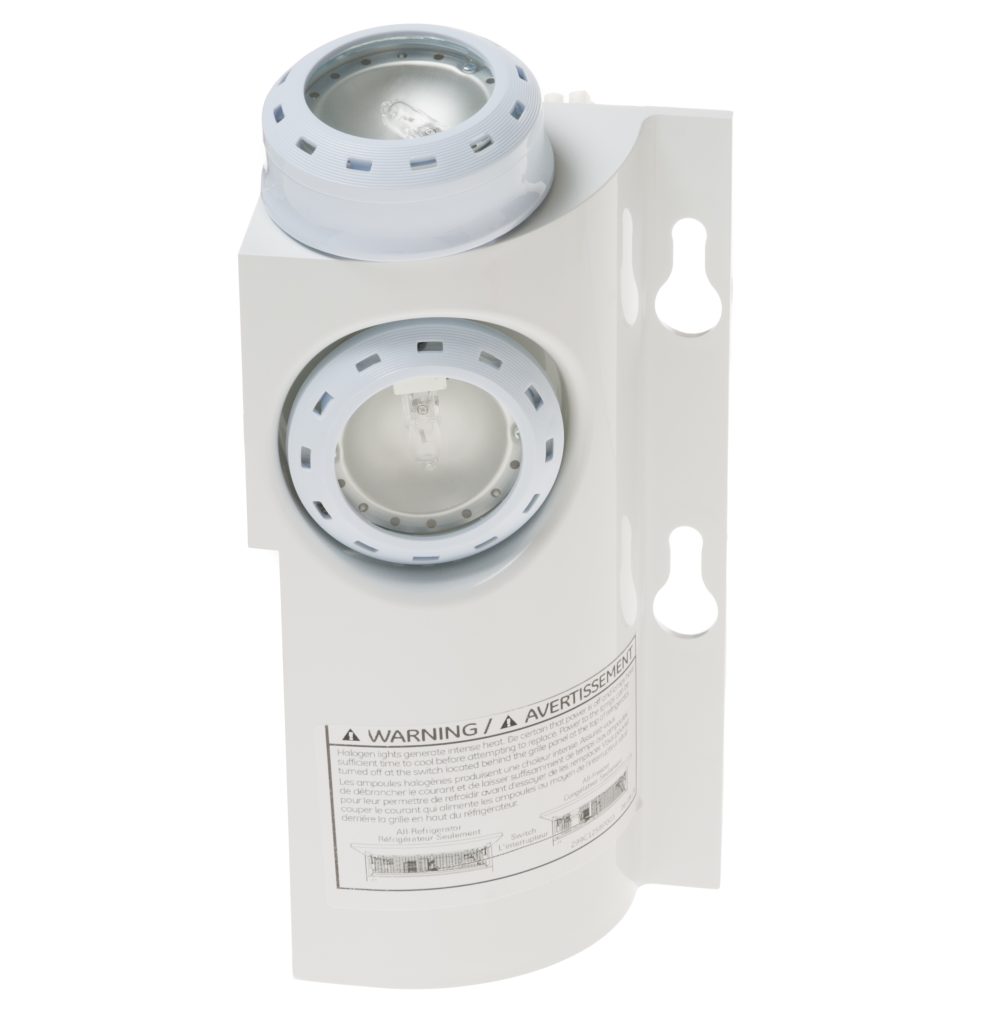 WR17X12689 GE Refrigerator Right Hand Bottom Light Assembly