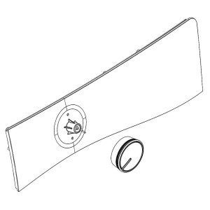 RELIABLE W10911024 Panel-Cntl OEM Fast Ship USA Stock Tested Perfect Fit