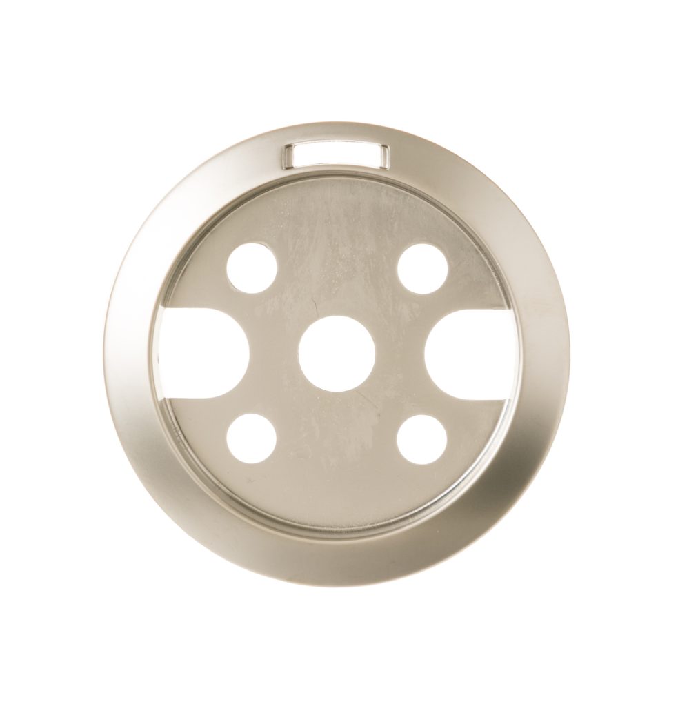 WB07K10299 GE Knob Bezel OEM Replacement, NEW FAST SHIP Fits Many Appliance Models