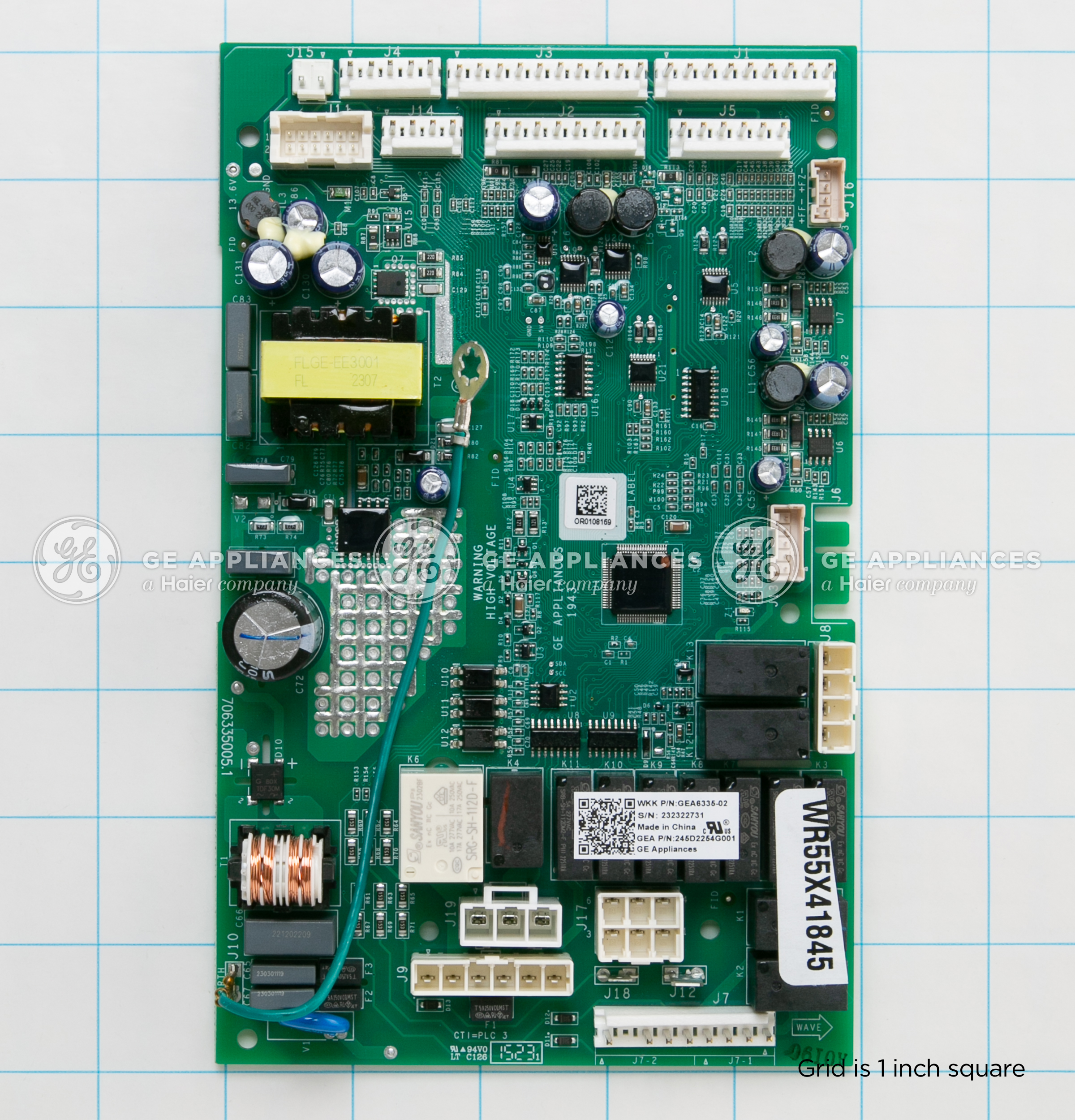 WR55X41845 GE REFRIGERATOR MAIN CONTROL BOARD OEM - Image 5