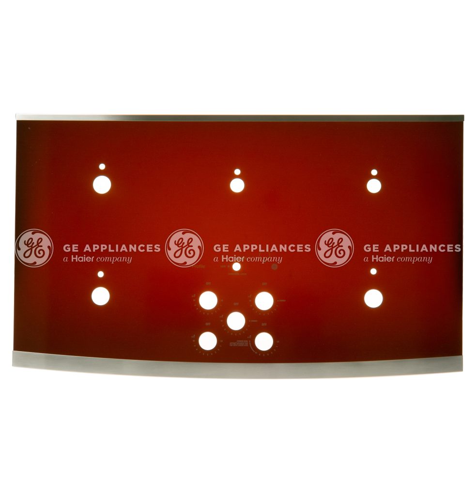 WB62X25711 GE Oven Glass Maintop Trim Assembly