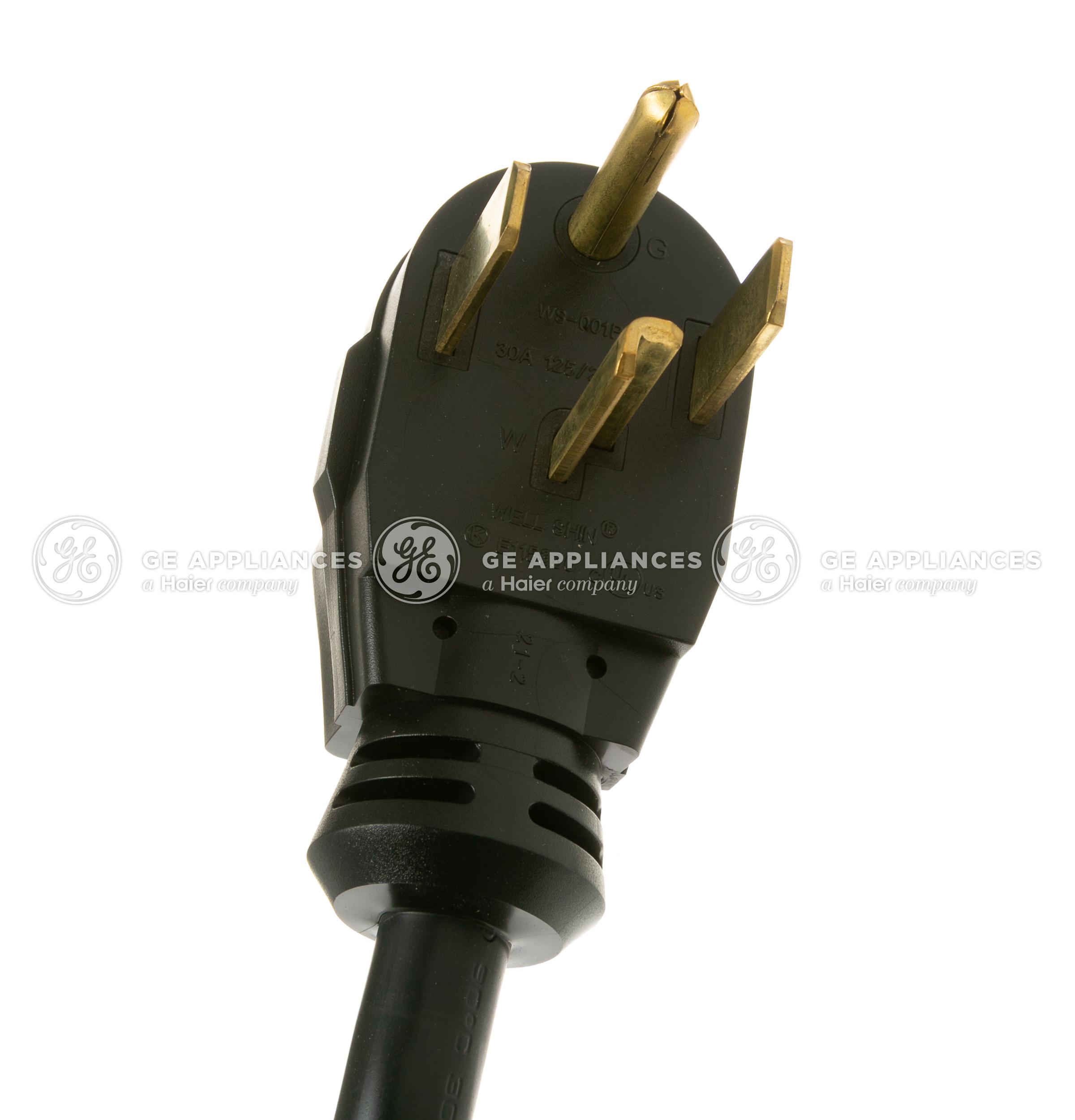 WB18X10419 GE Microwave Power Cord Assembly - Image 3