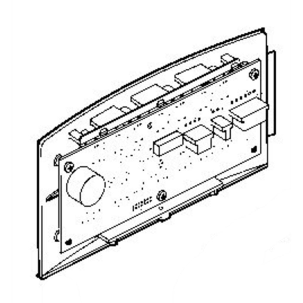 WR55X22968 GE Refrigerator Dispenser Interface Assembly