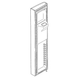 WR78X21426 GE Refrigerator Door Foam Assembly