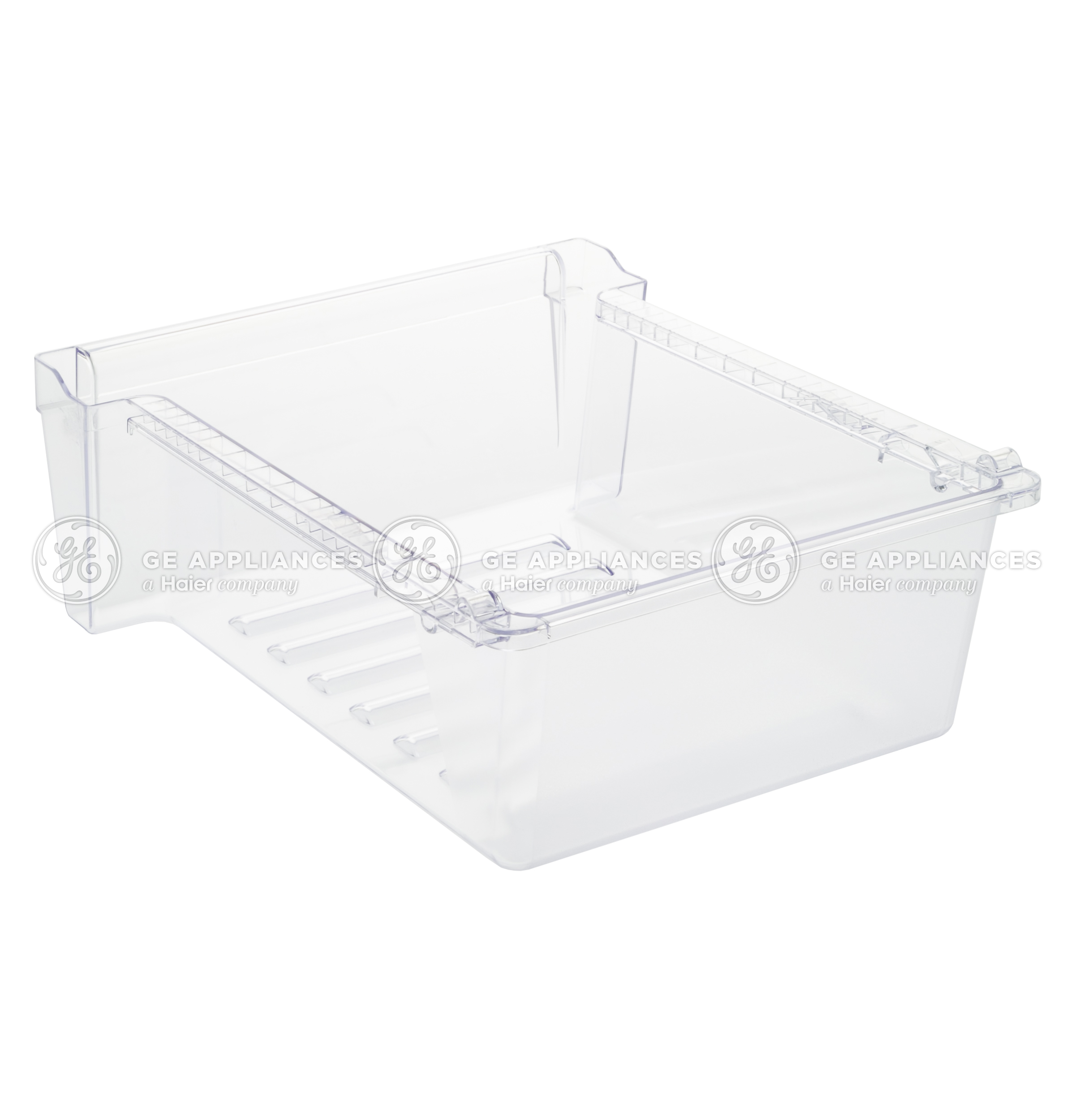 WR71X25307 GE Refrigerator Vegetable Pan Assembly - Image 2