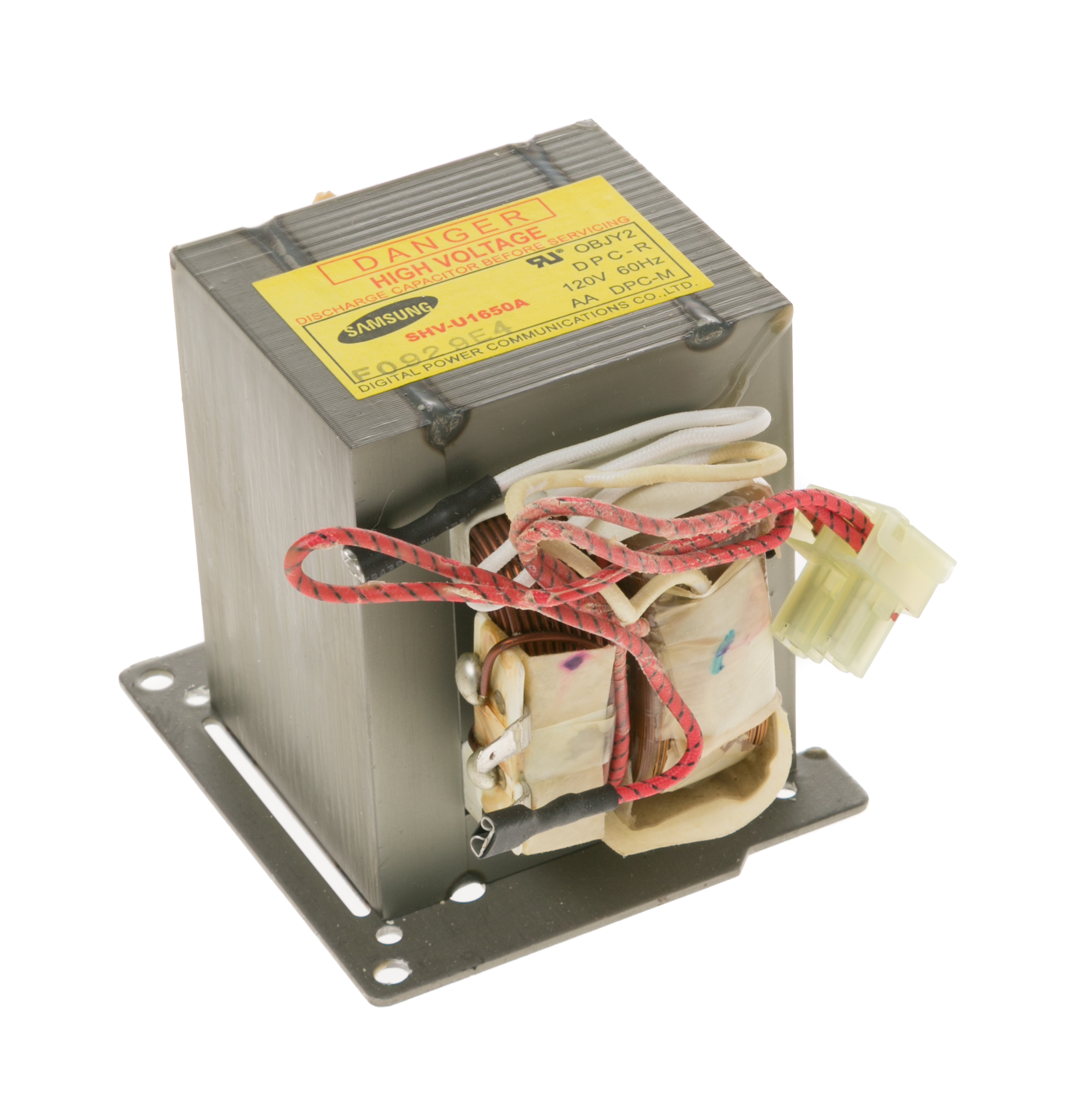 WB27X10868 GE Microwave High Voltage Transformer OEM Replacement, NEW FAST SHIP Fits Many Appliance Models - Image 2