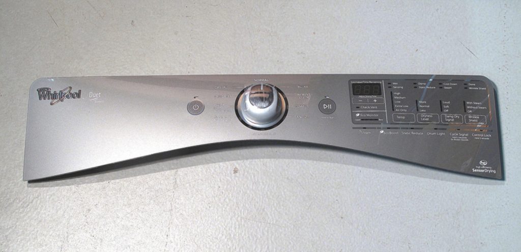 WPW10446446 Whirlpool Control Panel