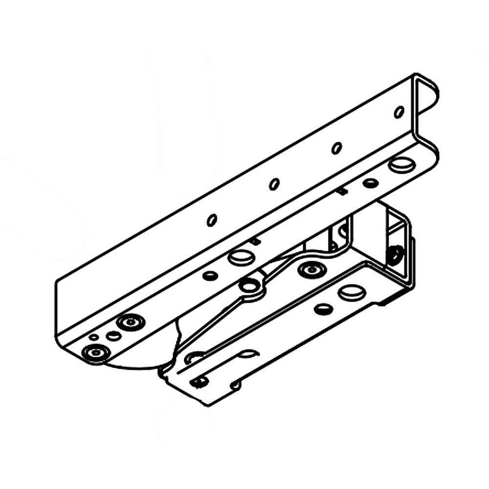 1 of W10167398 HINGE & BRACKET ASSY-TOP
