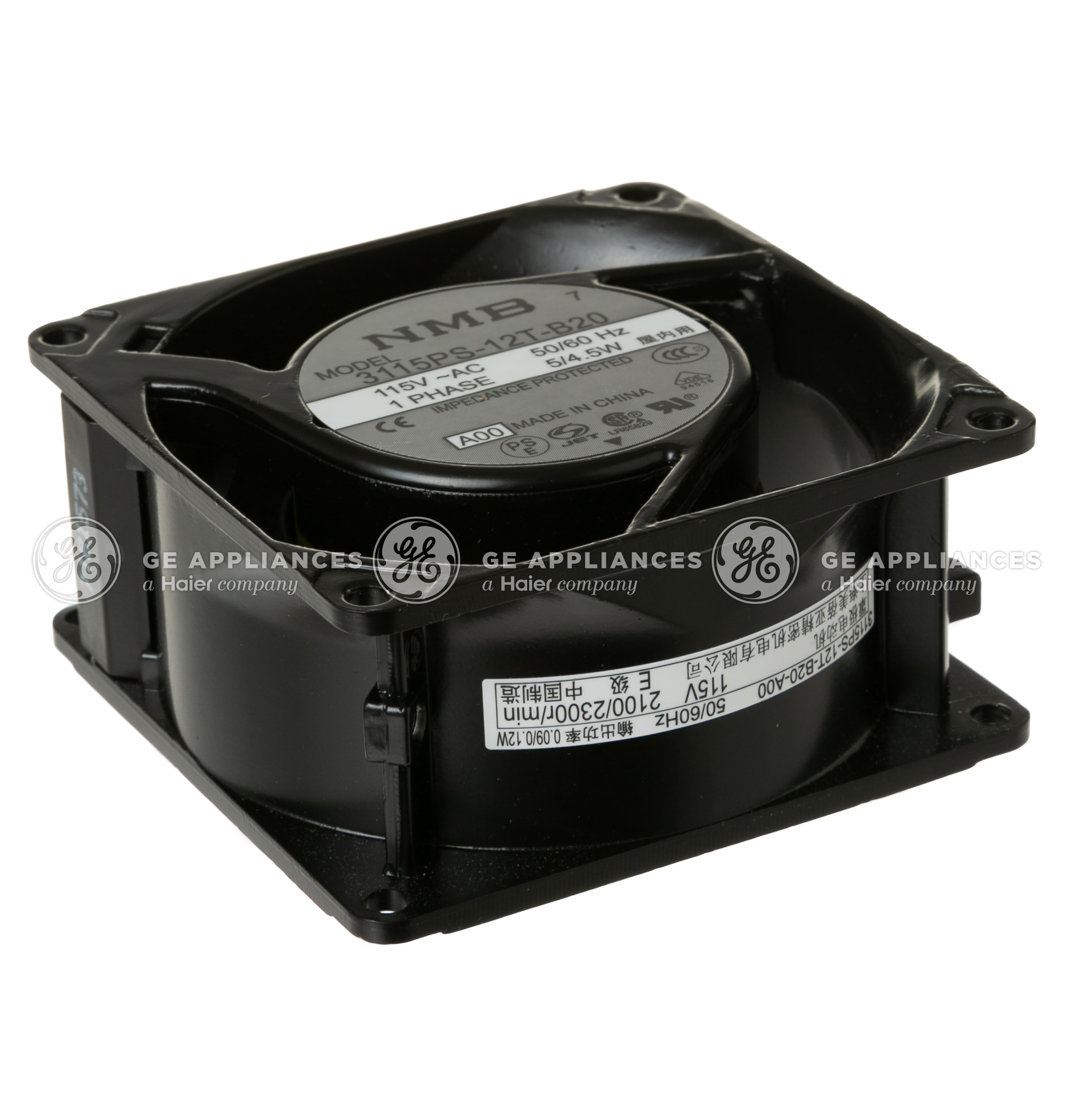 WR60X26032 GE Refrigerator Drain Pan Fan Kit - Image 3