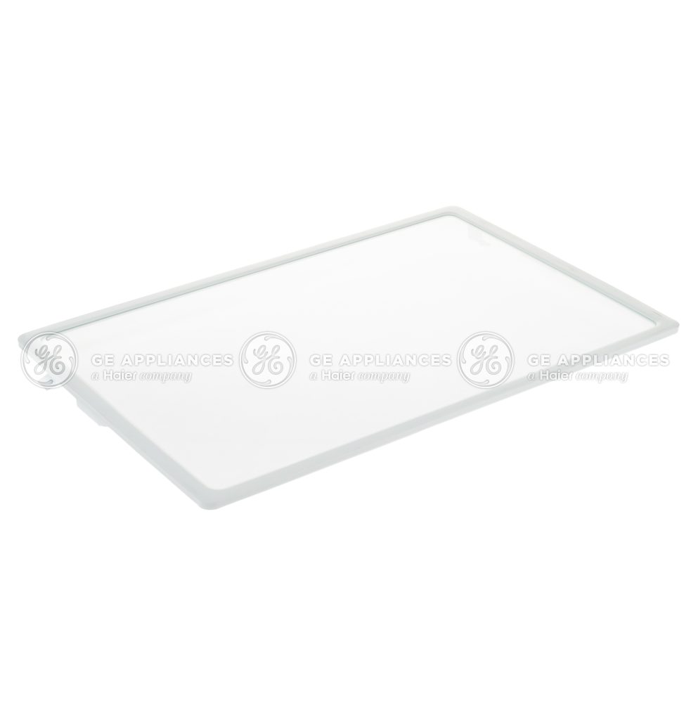 WR71X27208 GE Refrigerator Half Glass Shelf Assembly