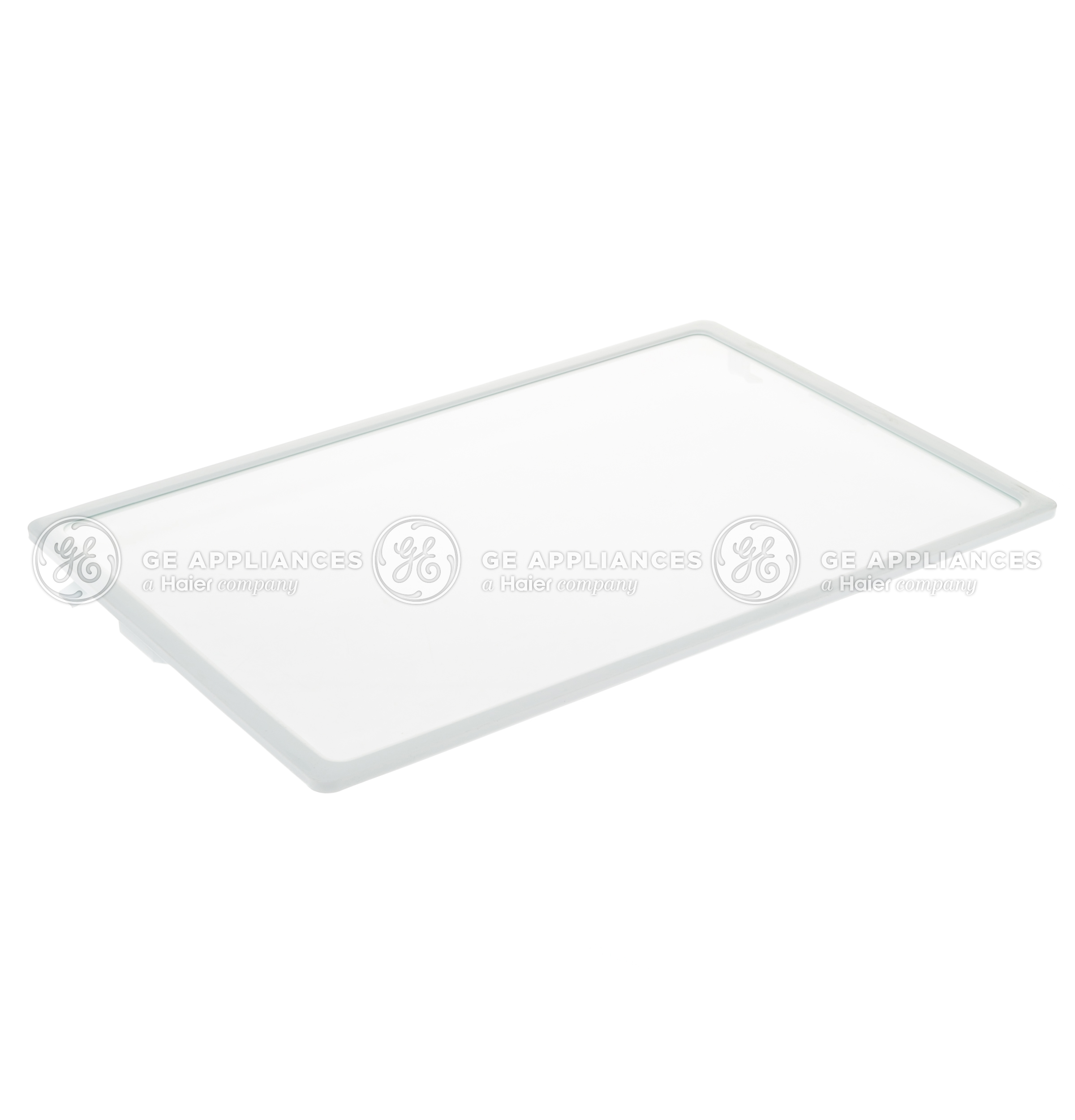 WR71X27208 GE Refrigerator Half Glass Shelf Assembly