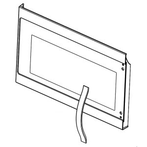 W11117583 Whirlpool Microwave Outer Door