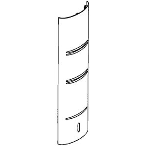 WR17X10802 GE Refrigerator Tower Cover