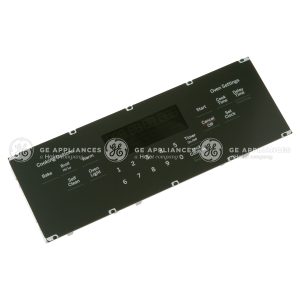 WB27X32154 GE Range Control and Overlay Assembly