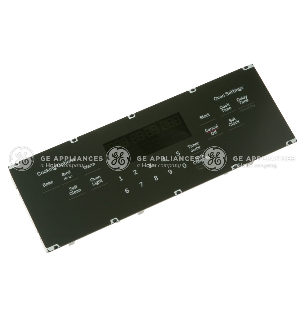 WB27X32154 GE Range Control and Overlay Assembly