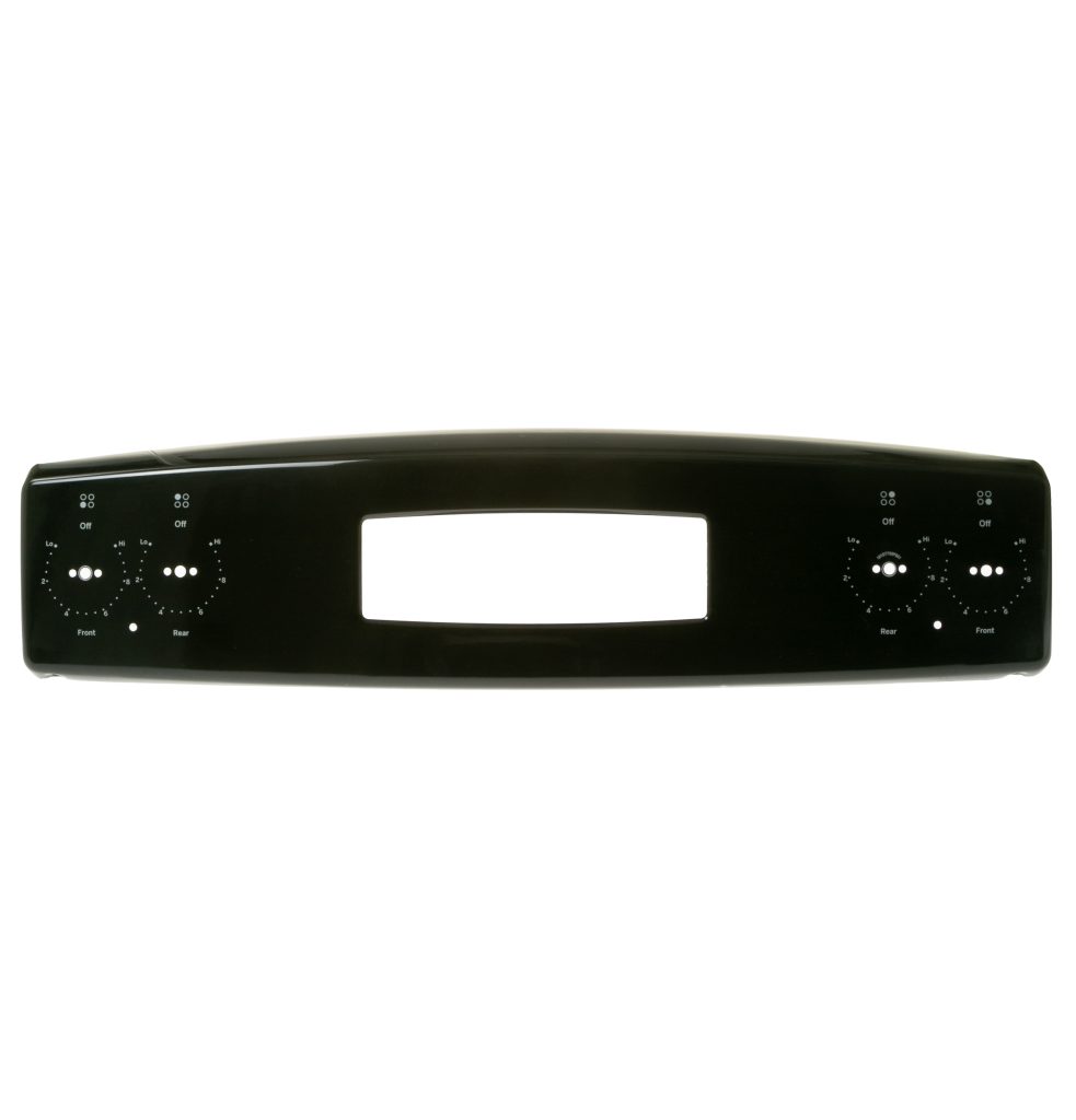 WB07X26430 GE Range Control Trim Assembly (Black)