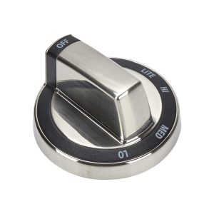 1 of WPW10180180 Whirlpool Stainless Range Controller Knob OEM Replacement, NEW FAST SHIP Fits Many Appliance Models