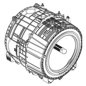 1 OF WPL  W11378552 TUB-OUTER (DROP SHIP) OEM Replacement, NEW FAST SHIP Fits Many Appliance Models