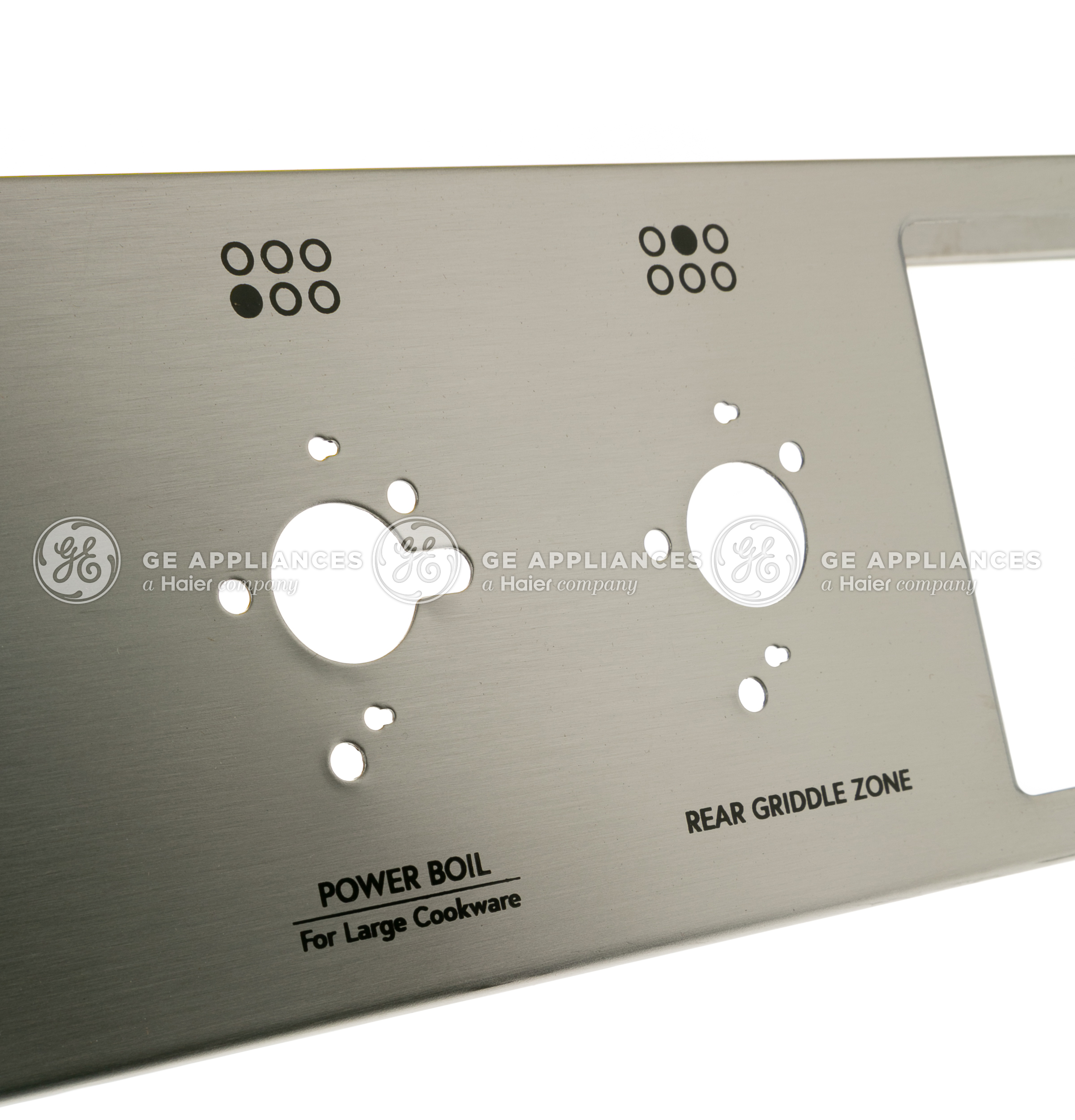 WB36X31634 GE Range Stainless Steel Manifold Pan - Image 4