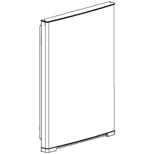 WR78X25084 GE Stainless Steel Door