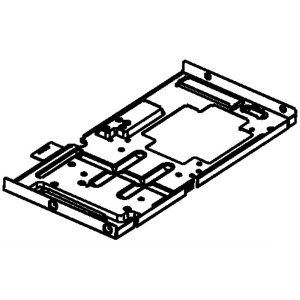 W10827115 Whirlpool Microwave Base