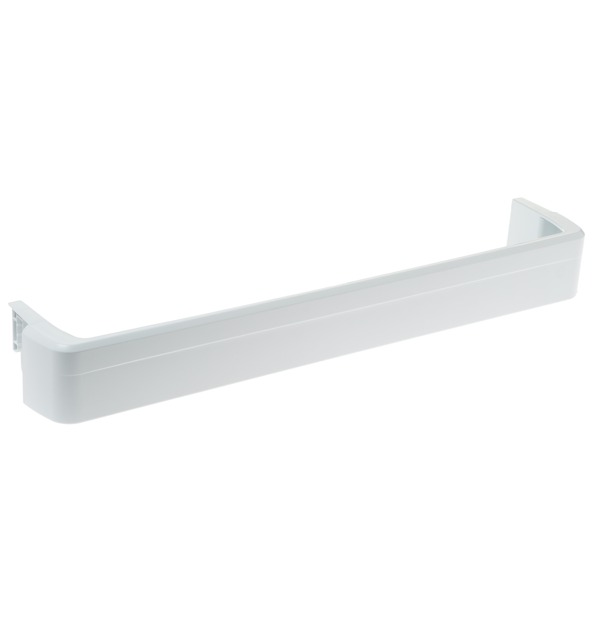 WR71X27389 GE Refrigerator Half White Door Shelf